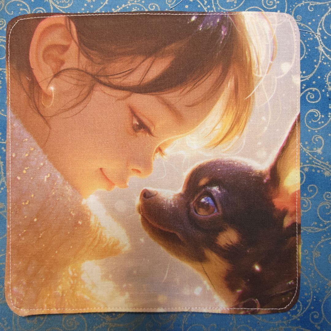 ★CHIYO★　はんかちワンコさん&ネコちゃん柄　20枚