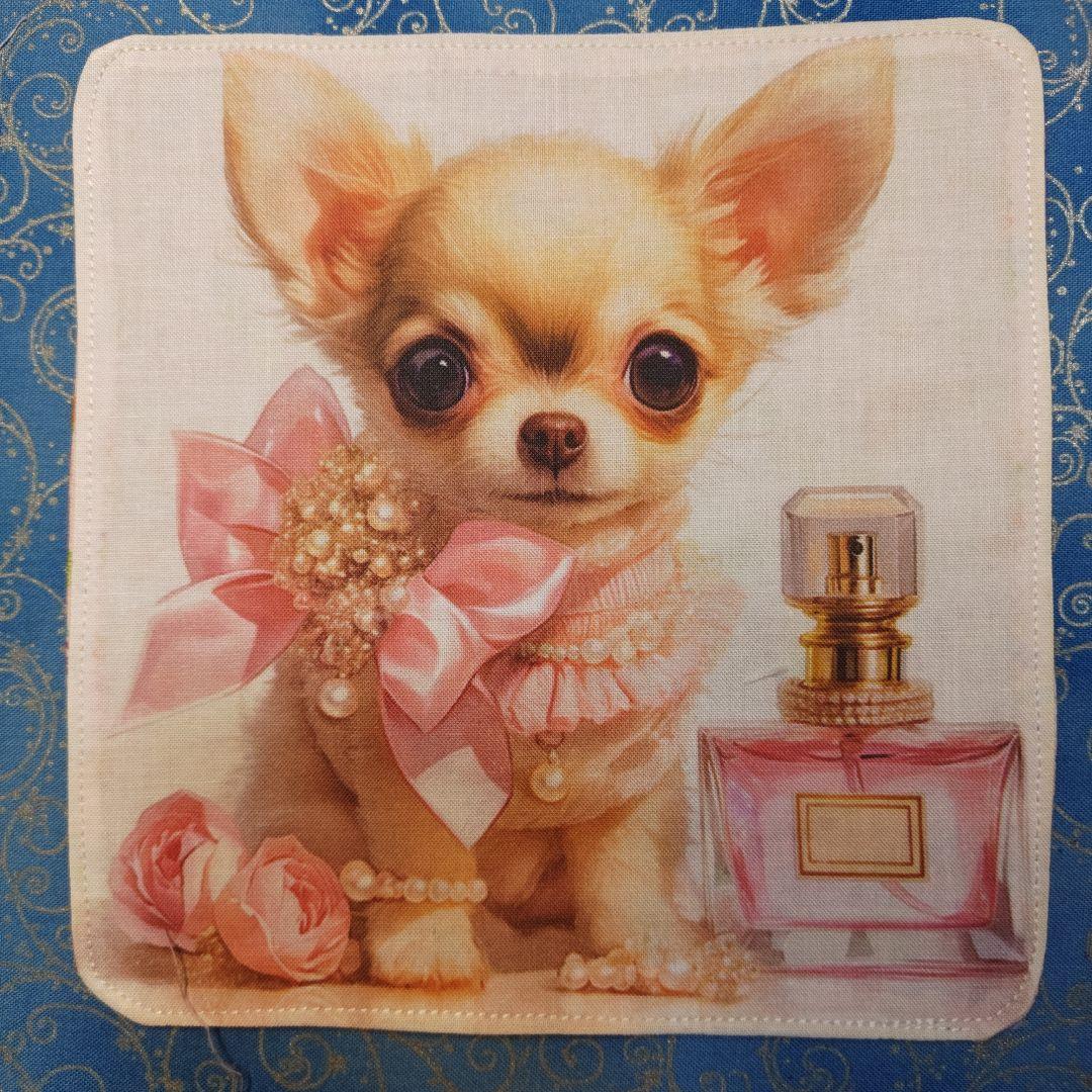 ★CHIYO★　はんかちワンコさん&ネコちゃん柄　20枚