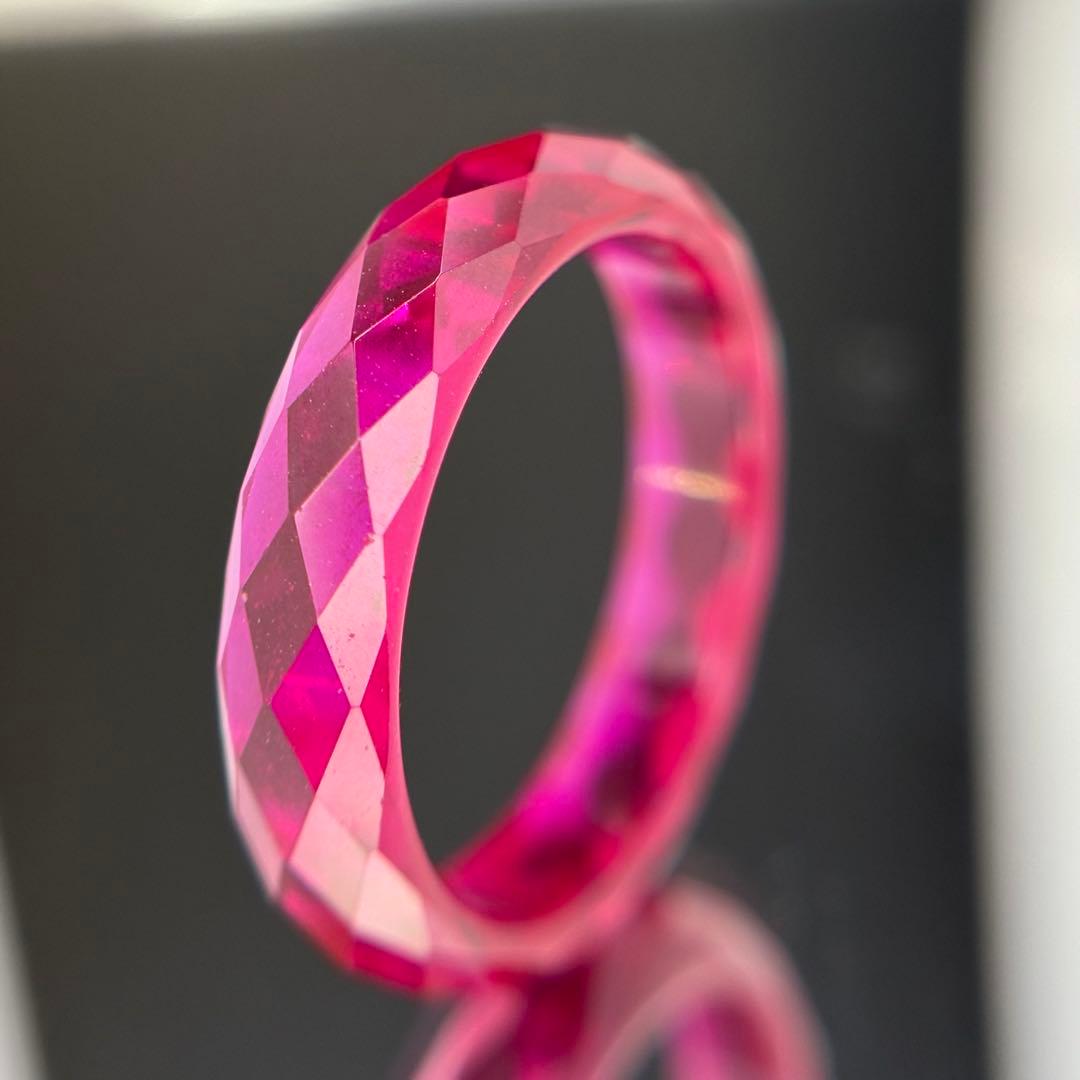 サイズ14.5新品未使用Lab Grown Ruby（人工培育ルビー）リング指輪