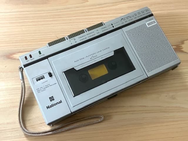 値下げ可 整備済完全動作品 National 旅カセ RX-2000 シルバー
