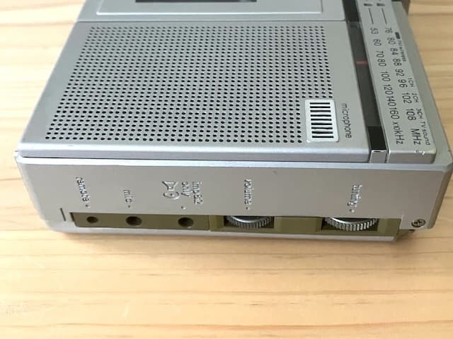 値下げ可 整備済完全動作品 National 旅カセ RX-2000 シルバー