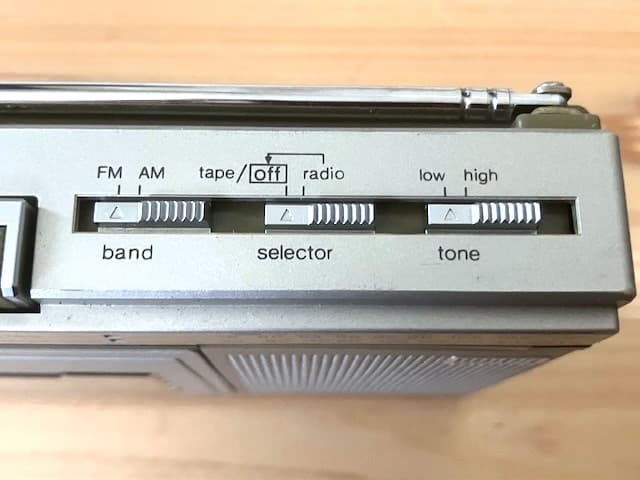 値下げ可 整備済完全動作品 National 旅カセ RX-2000 シルバー