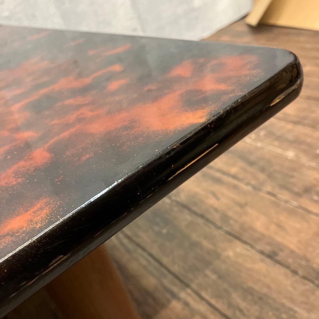 昭和レトロ 津軽塗 漆塗り 長方形 座卓 センターテーブル ローテブル 古民家