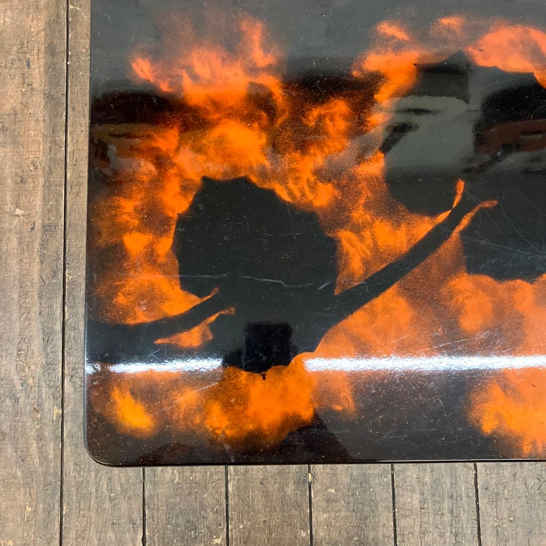 昭和レトロ 津軽塗 漆塗り 長方形 座卓 センターテーブル ローテブル 古民家