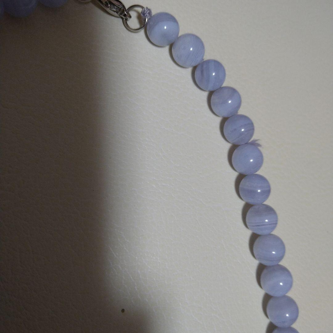 パワーストーン ブルーレース8mm玉51個 未使用