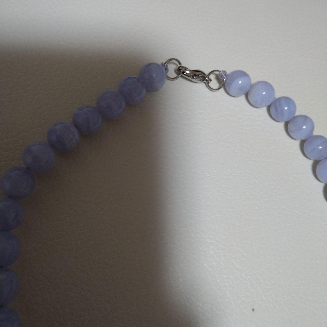 パワーストーン ブルーレース8mm玉51個 未使用