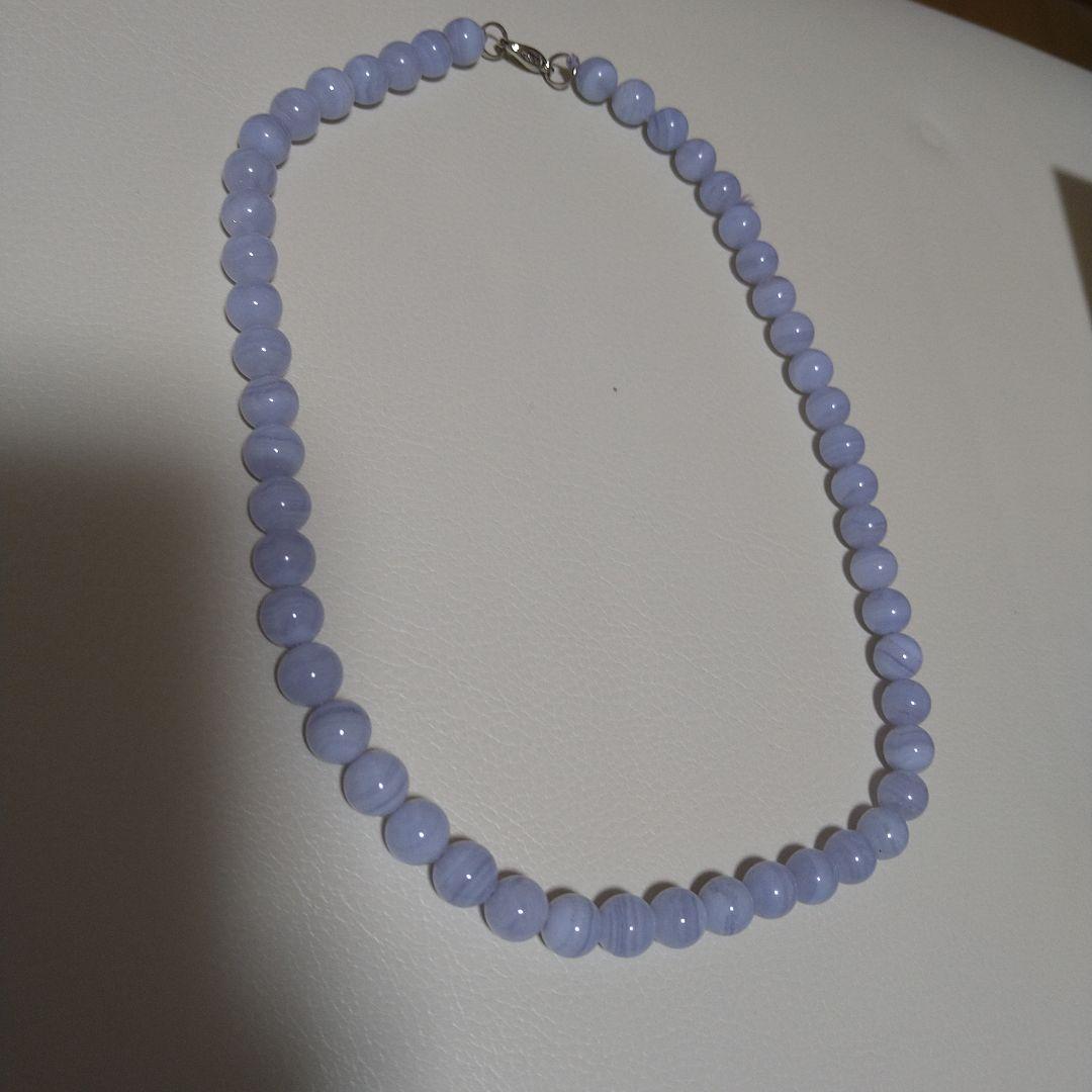 パワーストーン ブルーレース8mm玉51個 未使用