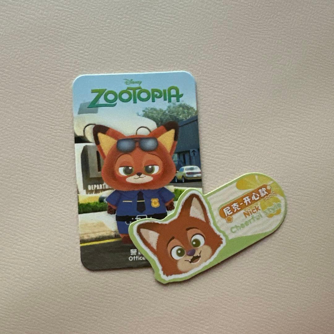 ズートピア ２ ニック ワイルド TOPTOY MINISO