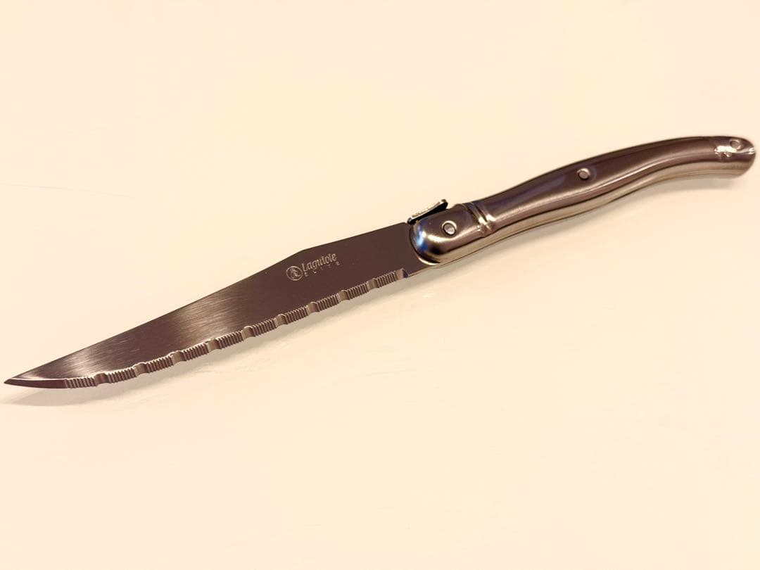 uji　Laguiiole eliteカトラリーセット24本シルバー刻印入