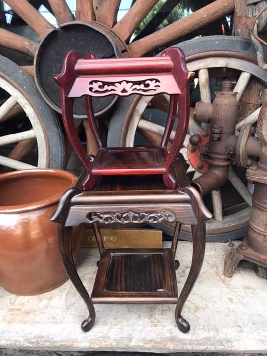 盆栽展示台、茶道、華道、花台、盆栽台、飾り台、香炉台、置き台、インテリア台