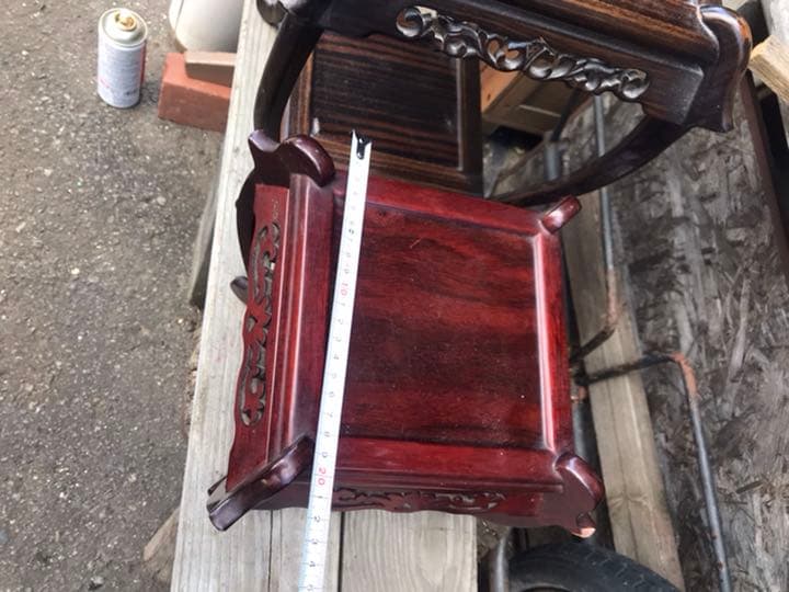 盆栽展示台、茶道、華道、花台、盆栽台、飾り台、香炉台、置き台、インテリア台