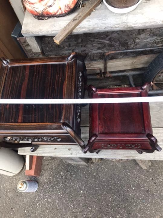 盆栽展示台、茶道、華道、花台、盆栽台、飾り台、香炉台、置き台、インテリア台