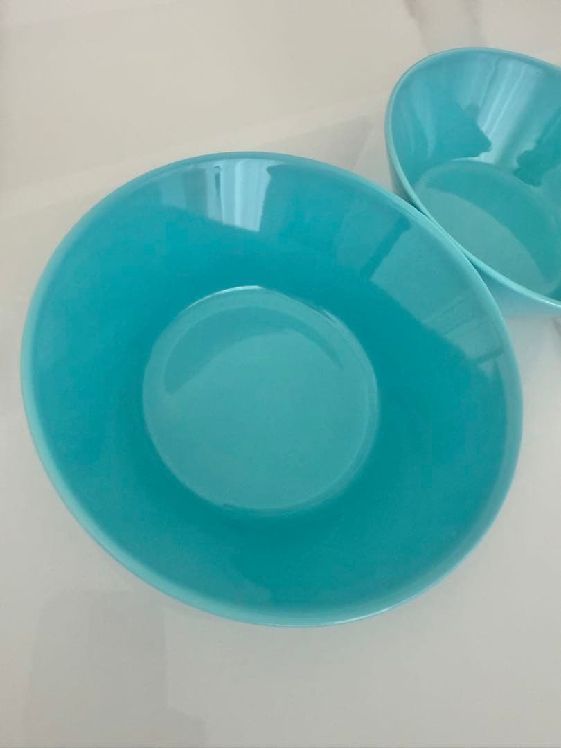 イッタラ　ティーマ　ターコイズ　ボウル15cm 2個セット