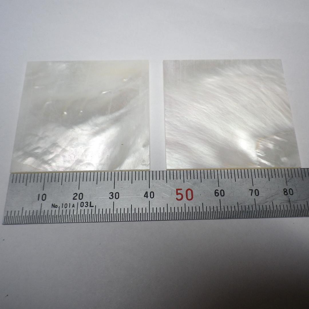 【新品】白蝶貝／パール貝 板材 (A)