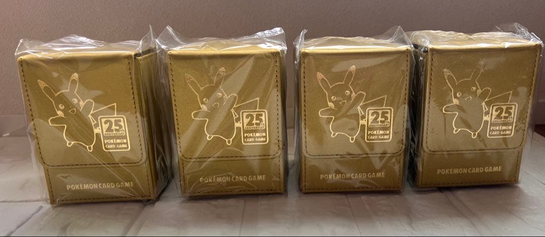 25th ANNIVERSARY GOLDEN BOXデッキケース4個