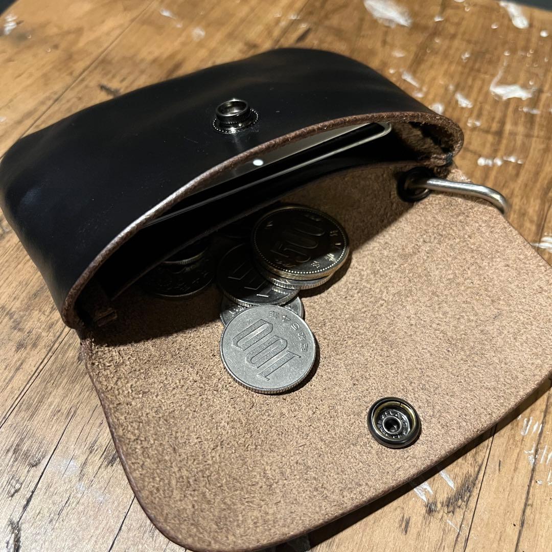 クロムエクセル 茶芯 コンパクトウォレット ミニウォレット カードケース #06