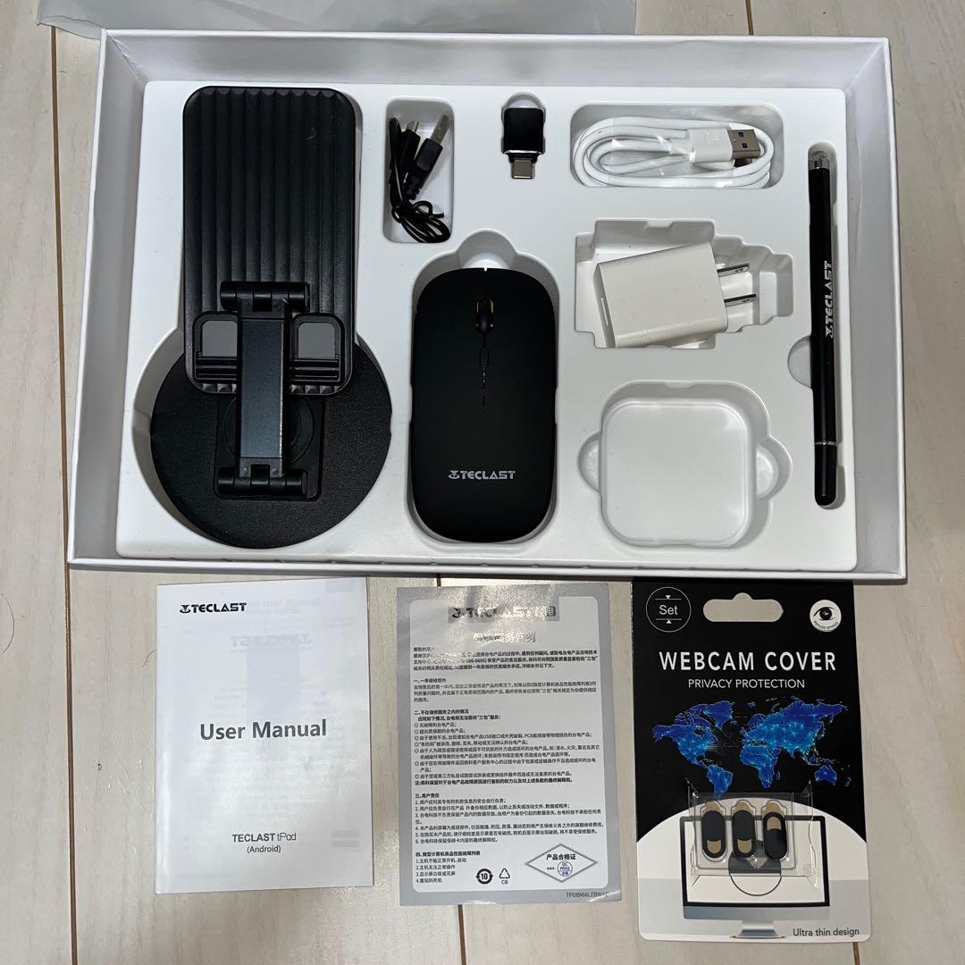 TECLAST P30T タブレット10インチ12GB+128GB+1TB拡張