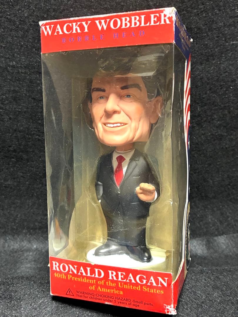 ボビングヘッド　ボブルヘッド　ロナルドレーガン　アメリカ大統領　アメリカン雑貨