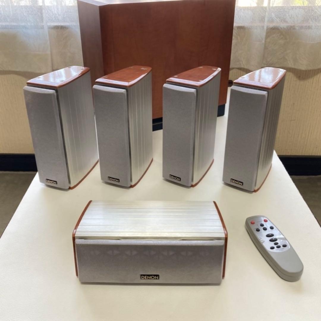 DENON ウーファースピーカー リモコン オーディオ 音楽 ホームシアター