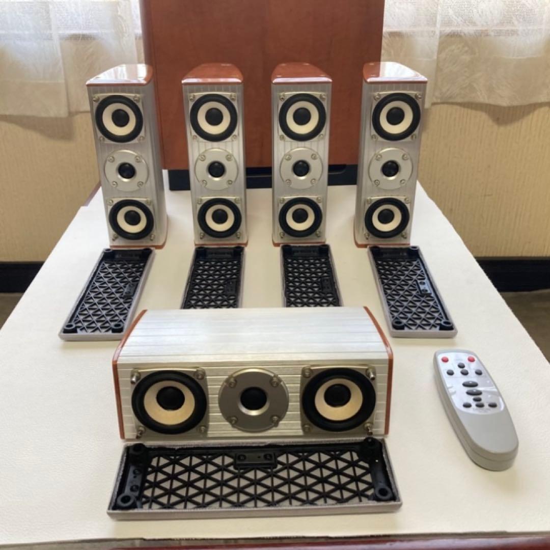 DENON ウーファースピーカー リモコン オーディオ 音楽 ホームシアター