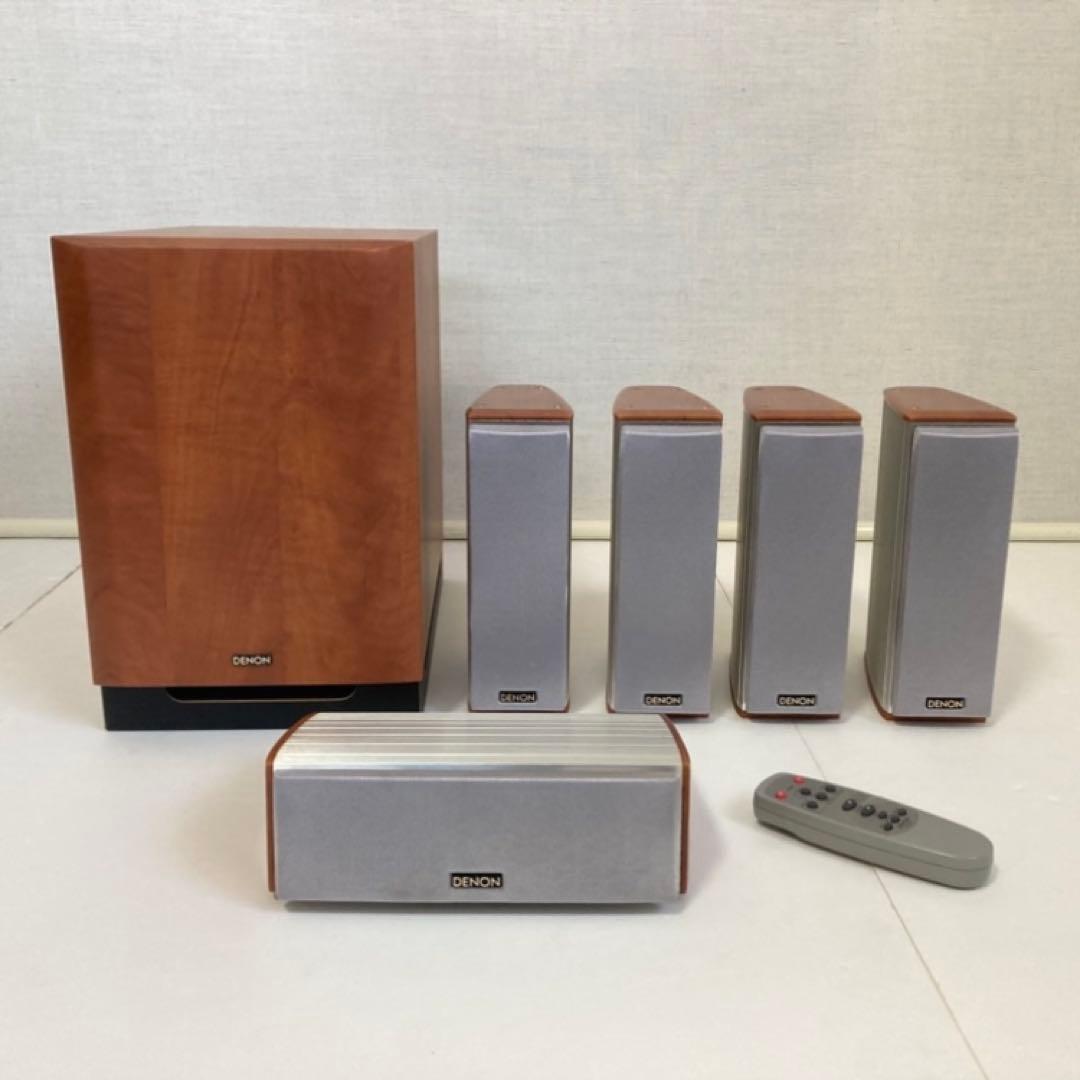 DENON ウーファースピーカー リモコン オーディオ 音楽 ホームシアター