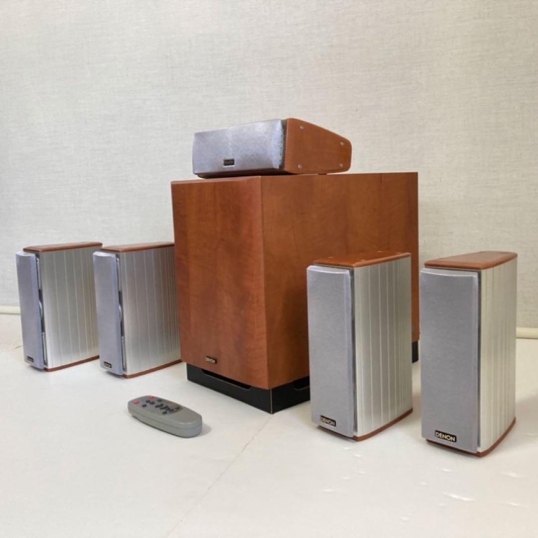 DENON ウーファースピーカー リモコン オーディオ 音楽 ホームシアター