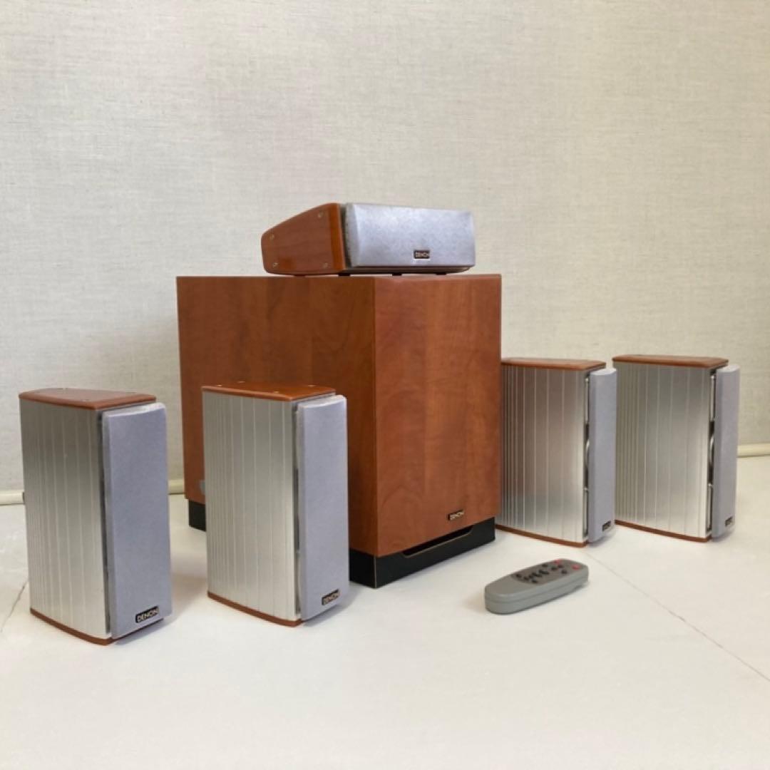 DENON ウーファースピーカー リモコン オーディオ 音楽 ホームシアター