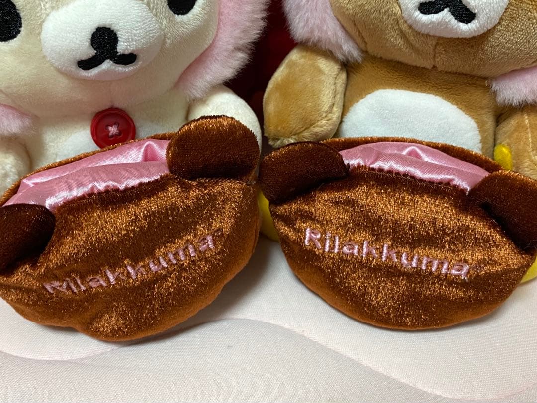 リラックマ ぬいぐるみ　小物入れ　セット