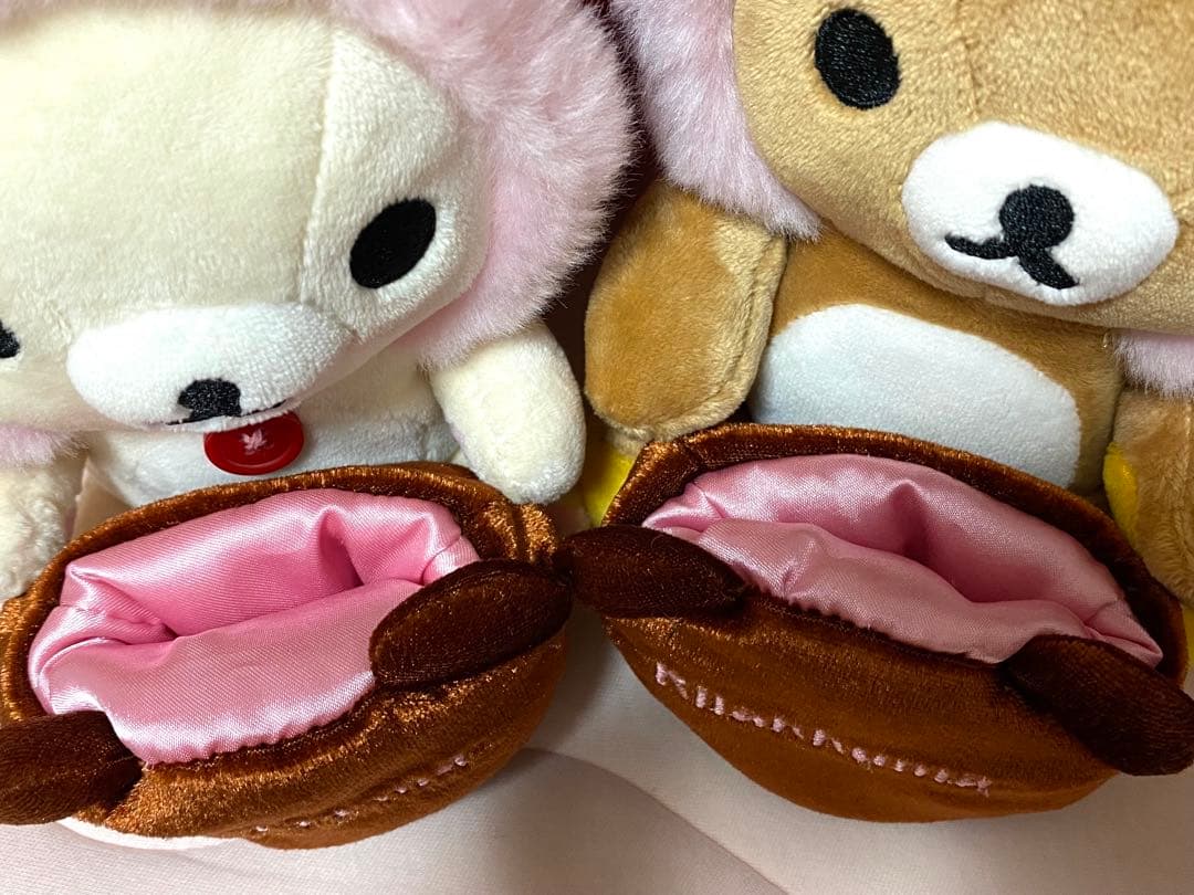 リラックマ ぬいぐるみ　小物入れ　セット