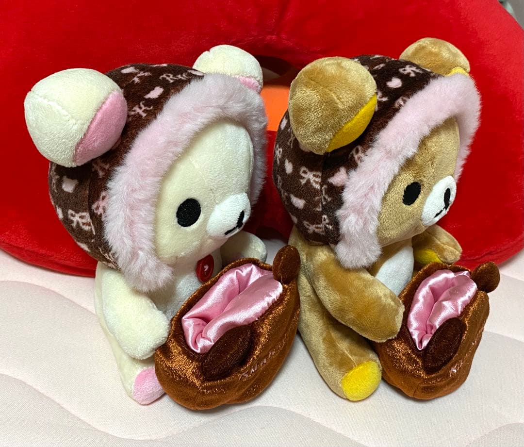 リラックマ ぬいぐるみ　小物入れ　セット