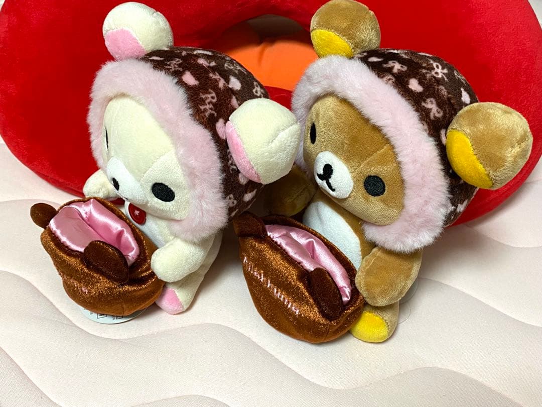 リラックマ ぬいぐるみ　小物入れ　セット