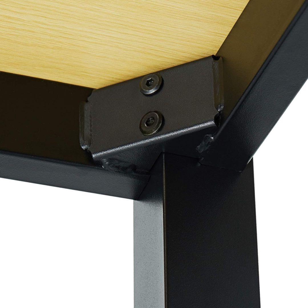 シンプルなパソコンデスク 木製天板80センチ