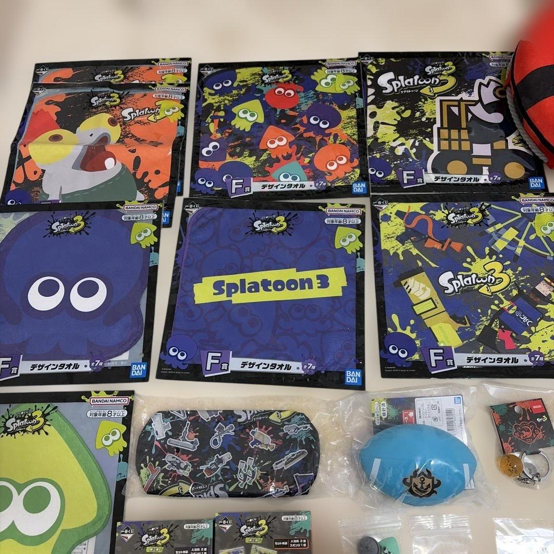 スプラトゥーン3、2 キャラクターグッズセット