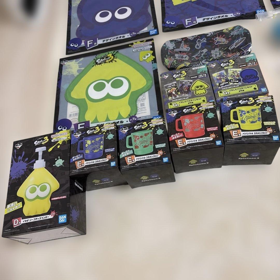 スプラトゥーン3、2 キャラクターグッズセット