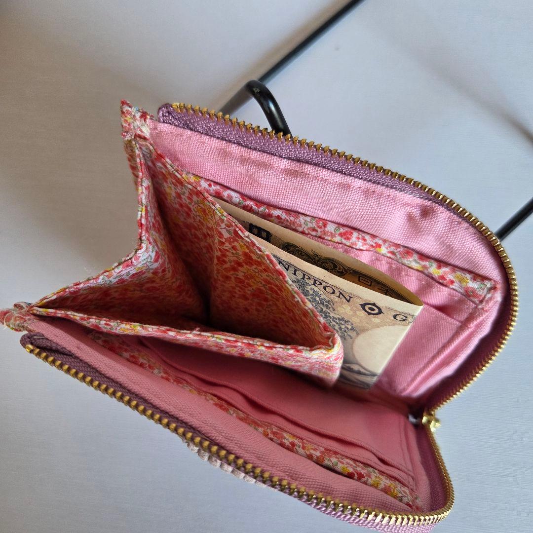 らてさら☆らぐどーる様　L字ファスナー財布(ミニ)