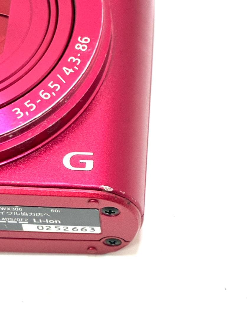 25M10-121 ソニー Cyber-shot DSC-WX300 デジカメ