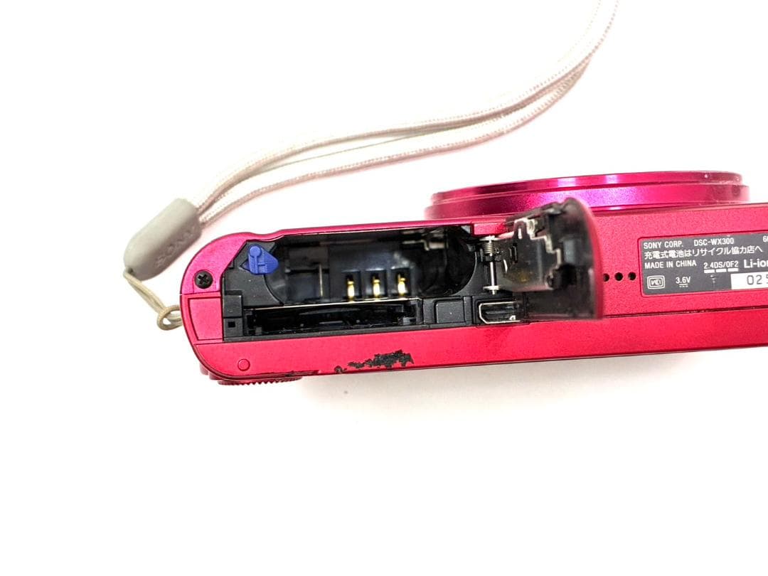 25M10-121 ソニー Cyber-shot DSC-WX300 デジカメ