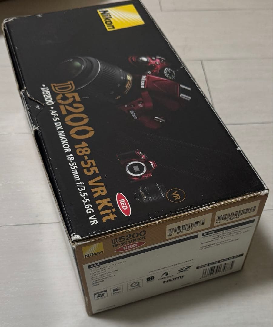 Nikon D5200 18-55 VR レンズキット デジタル一眼レフカメラ