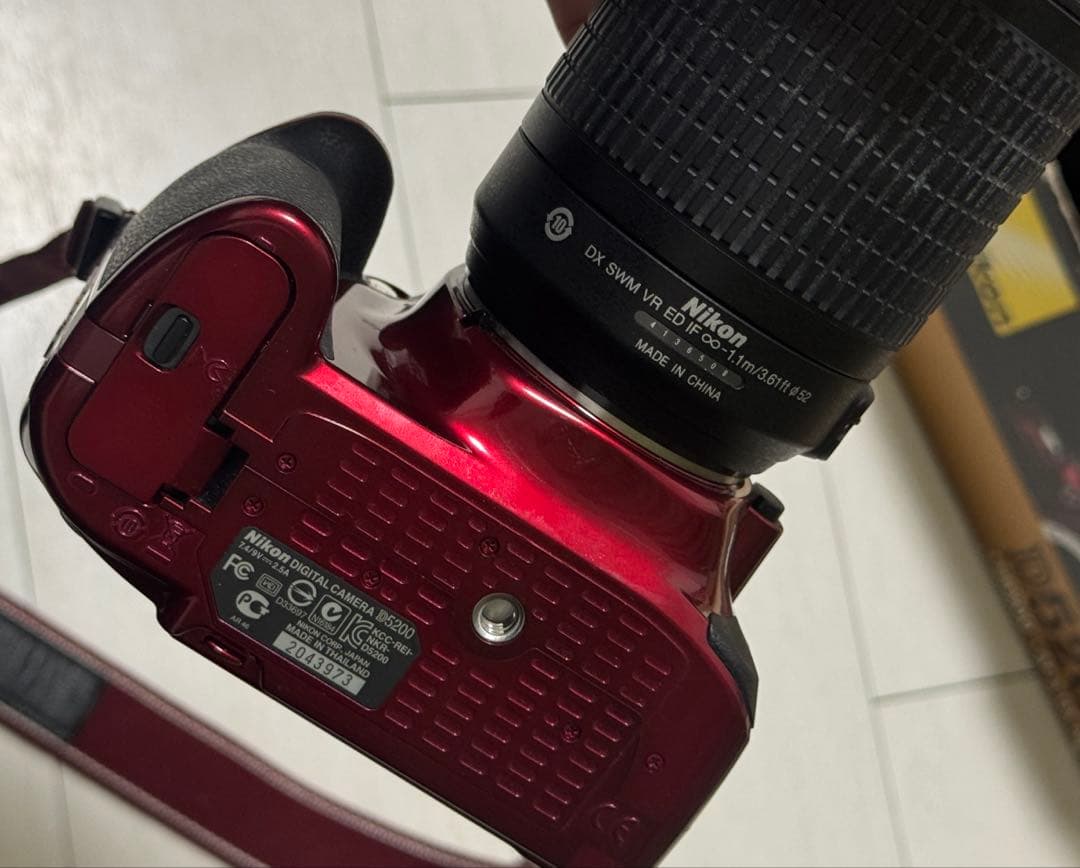 Nikon D5200 18-55 VR レンズキット デジタル一眼レフカメラ