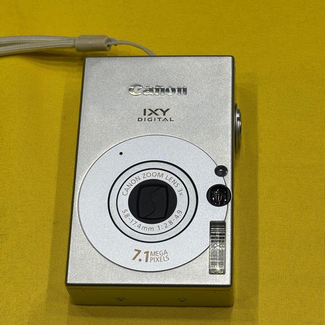 【エモい写り】Canon IXY DIGITAL 10 充電器・バッテリー付