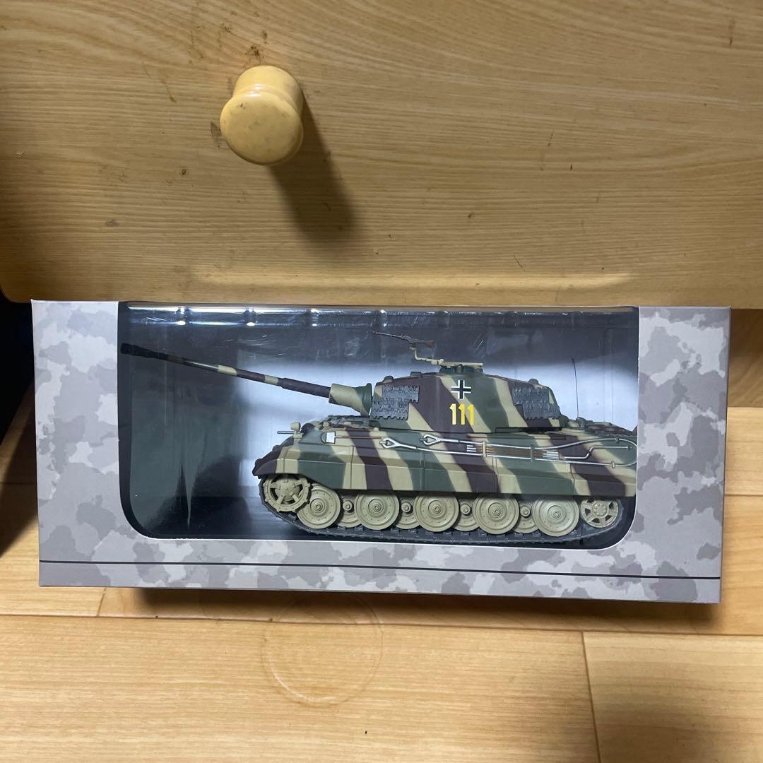 第二次世界大戦傑作戦車モデルセット 4台