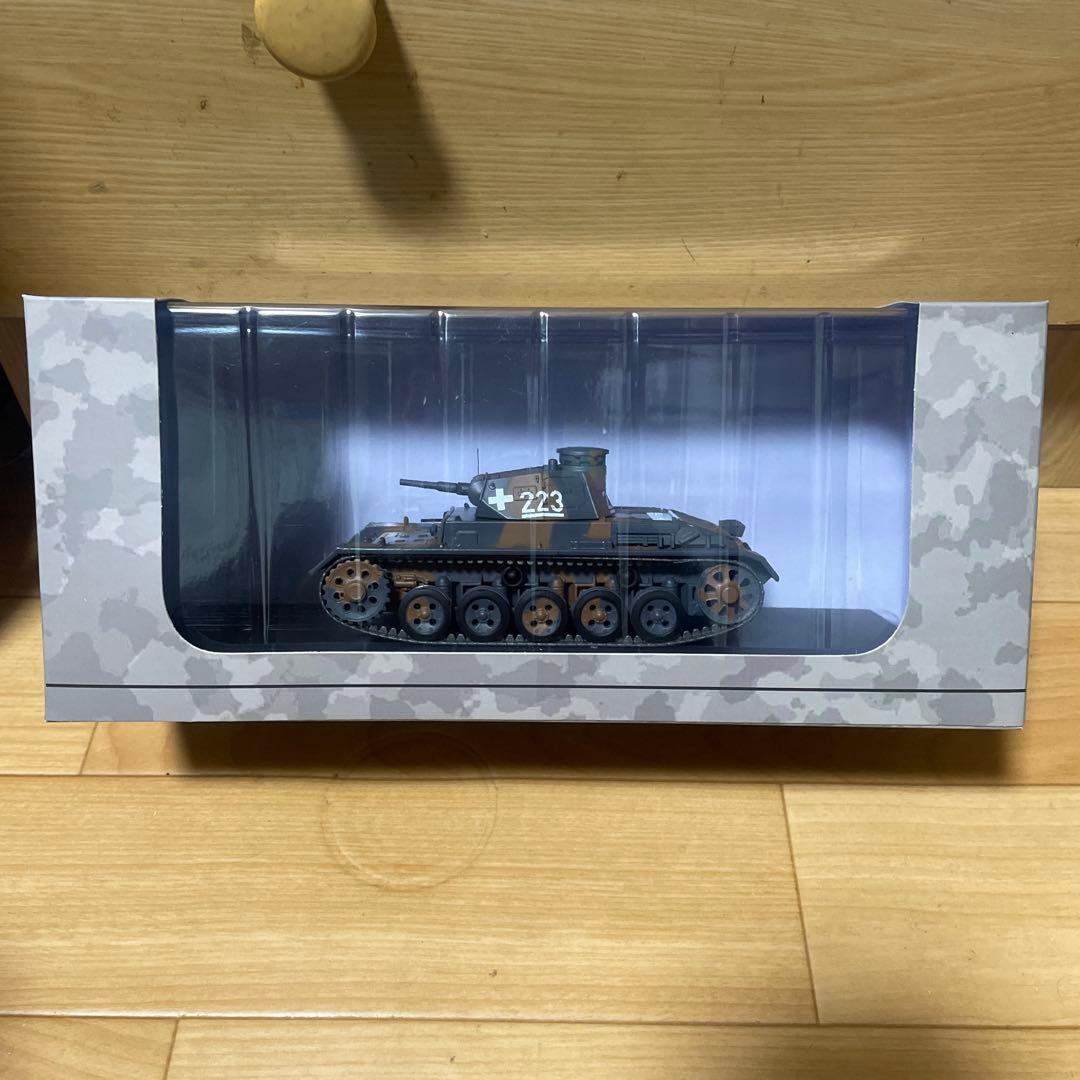 第二次世界大戦傑作戦車モデルセット 4台