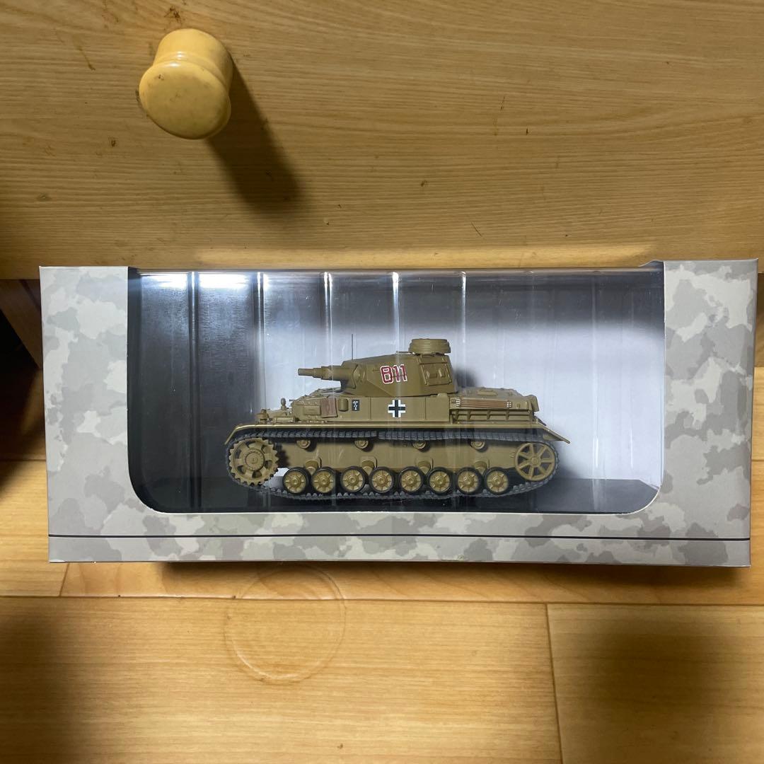 第二次世界大戦傑作戦車モデルセット 4台
