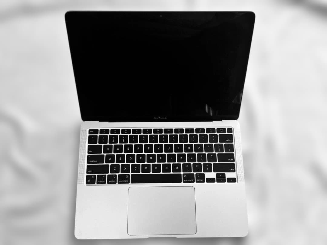 【美品】希少16GBモデルMacBookAir M1 13インチシルバー2020
