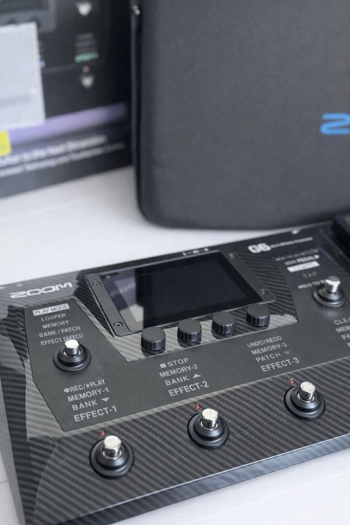 美品 ZOOM G6 ☆完備品☆ 専用セミハードケース付き