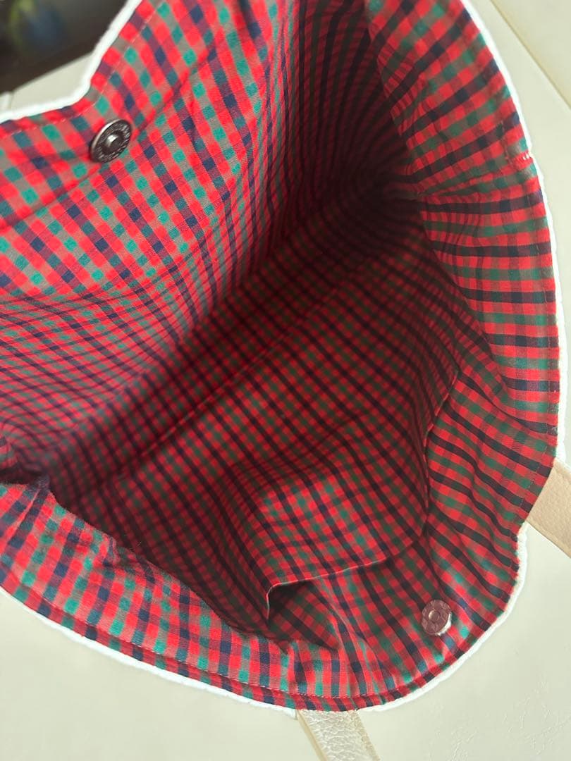 刺繍トートバッグ ファミリア系