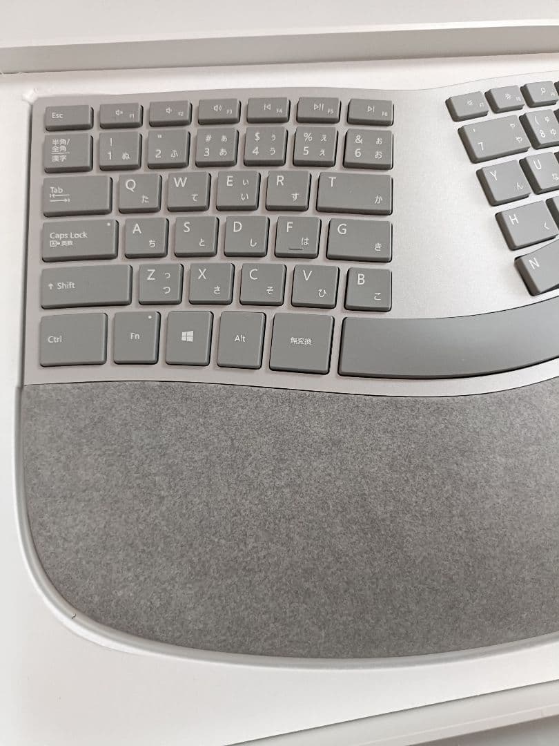 microsoft surface エルゴノミックキーボード日本語配列　欠陥あり