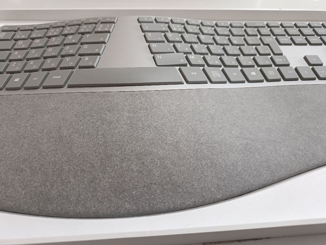 microsoft surface エルゴノミックキーボード日本語配列　欠陥あり