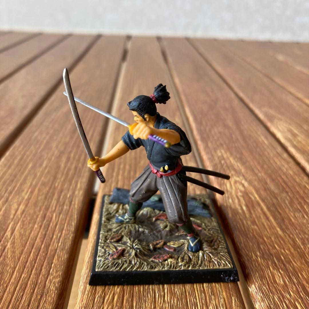 TS73 宮本武蔵 有馬喜兵衛 歴史浪漫 第二弾 フルタ フィギュア 2点