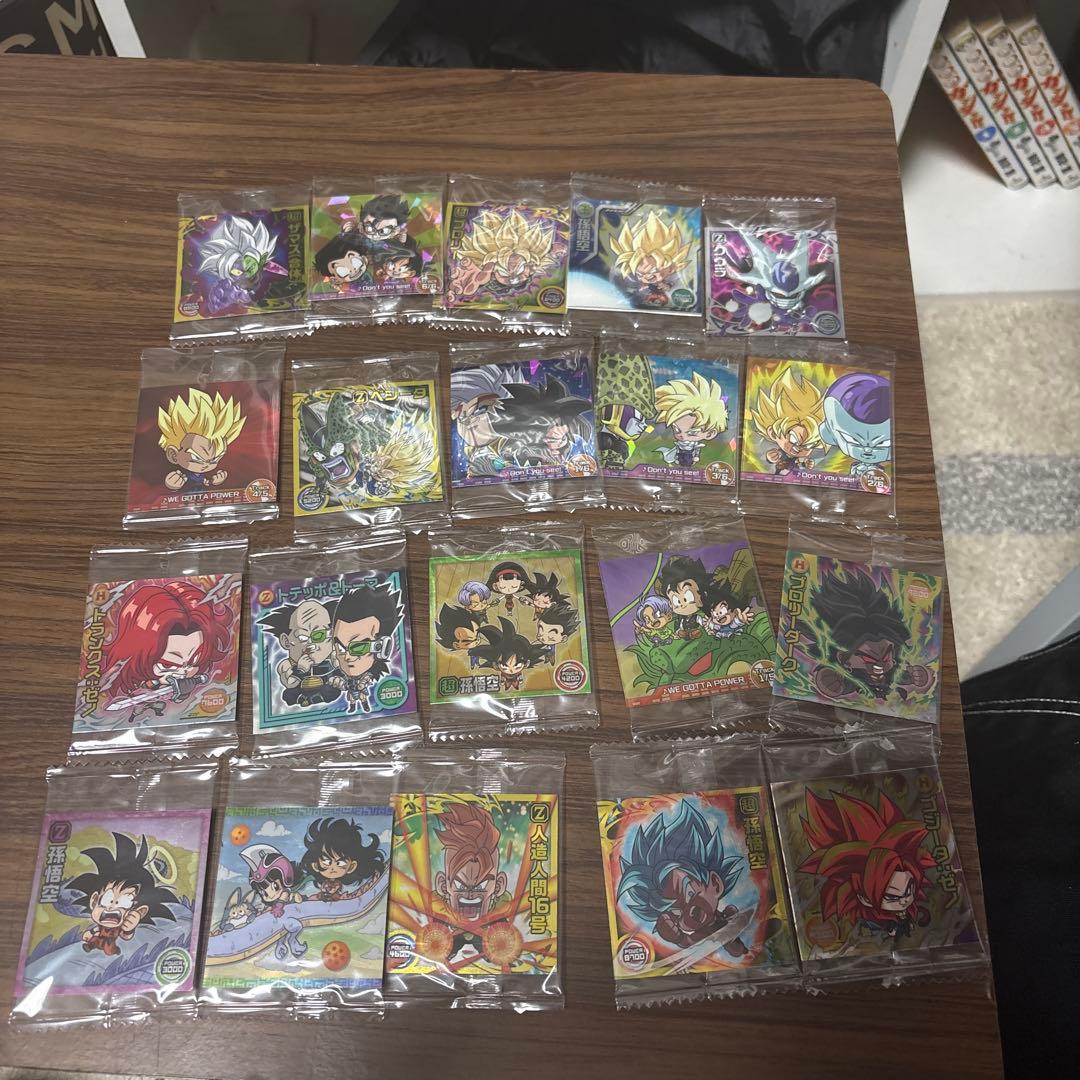 ドラゴンボールウエハースシールセット 40枚